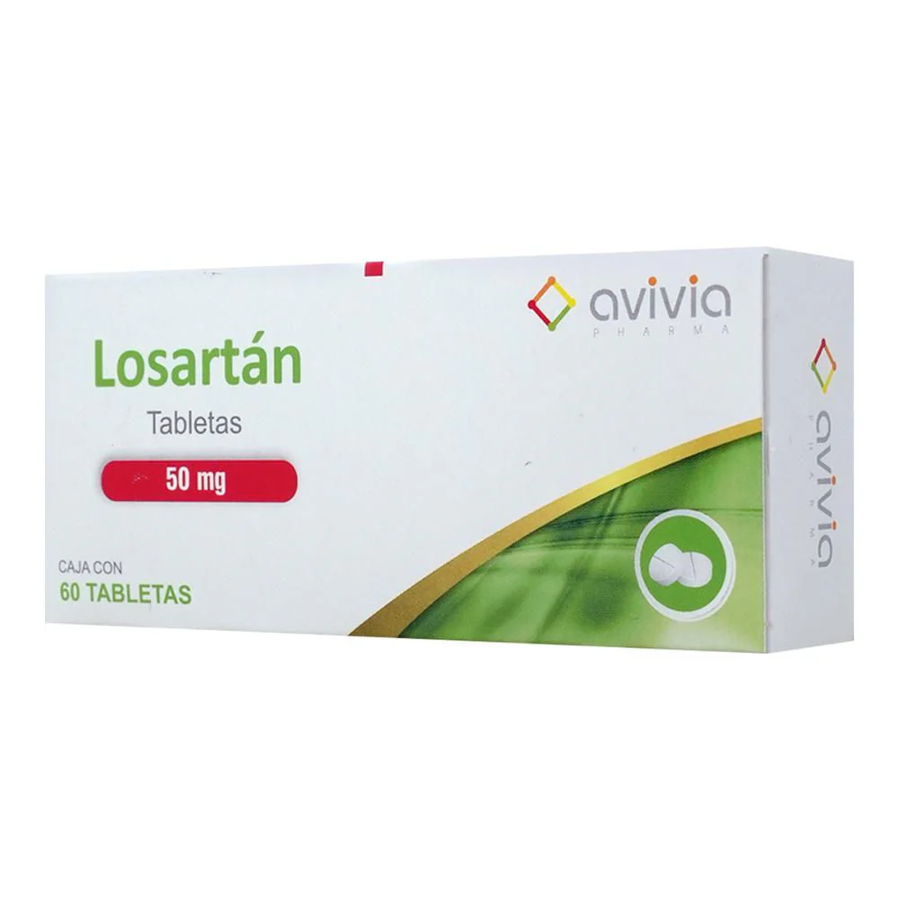 Losartan 50 Mg Tab 60